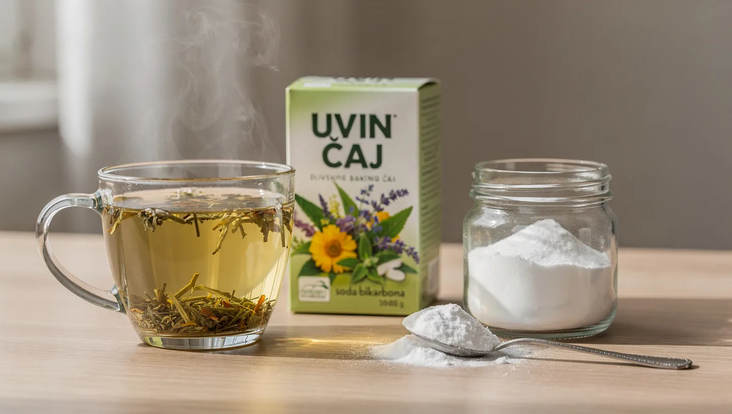 Uvin čaj i soda bikarbona