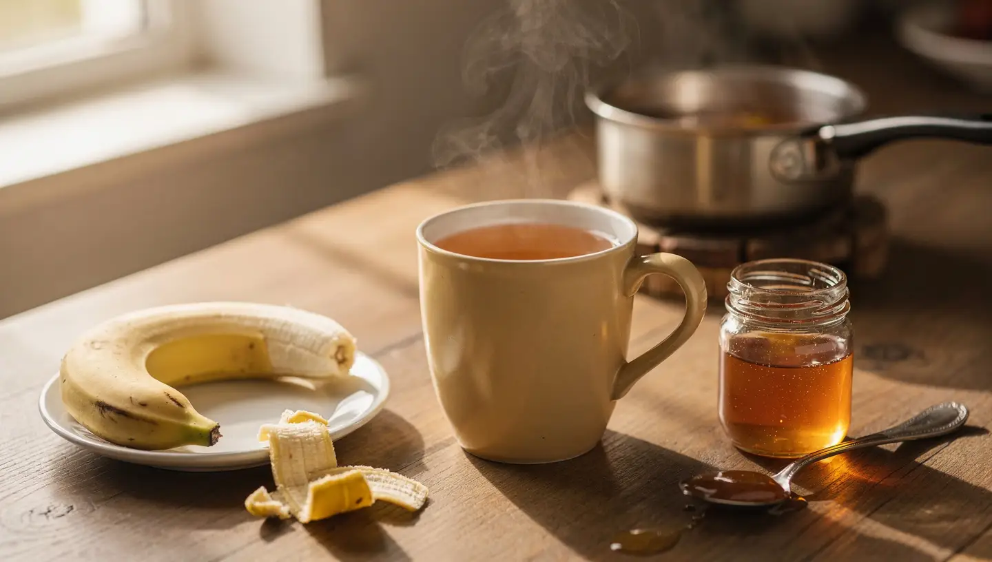 Čaj od banane za kašalj