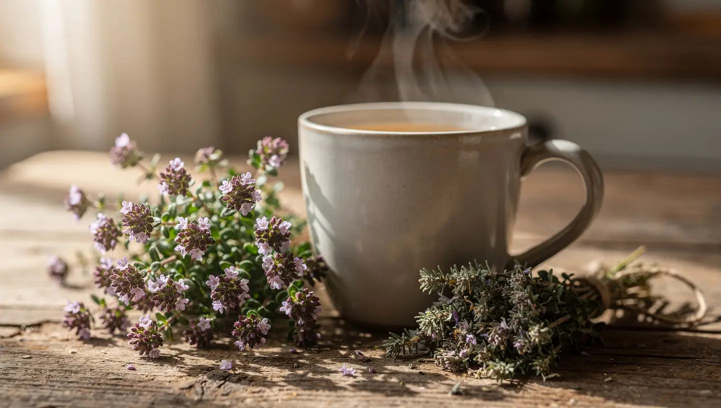 Čaj od majčine dušice za kašalj