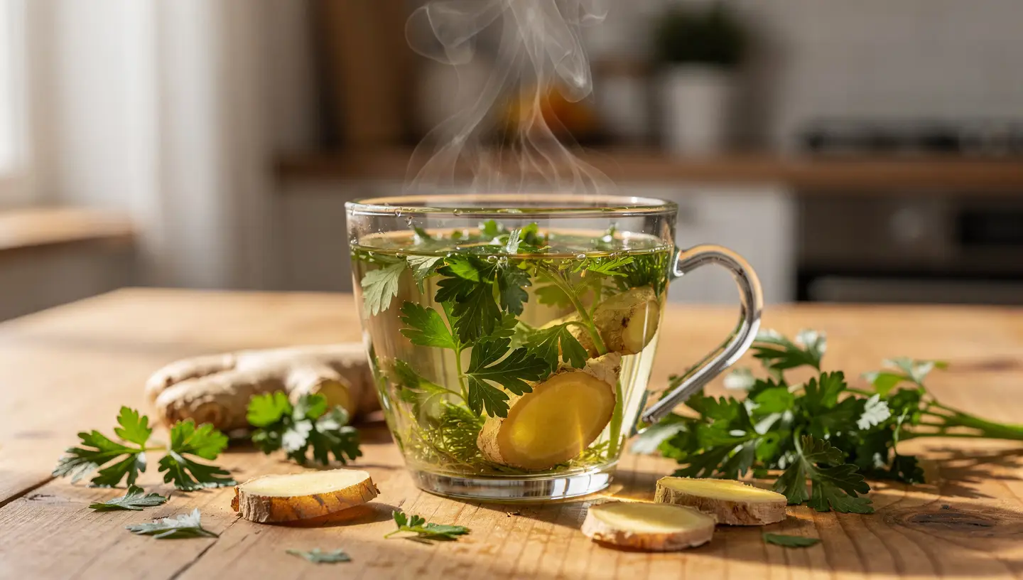 Čaj od peršina i đumbira