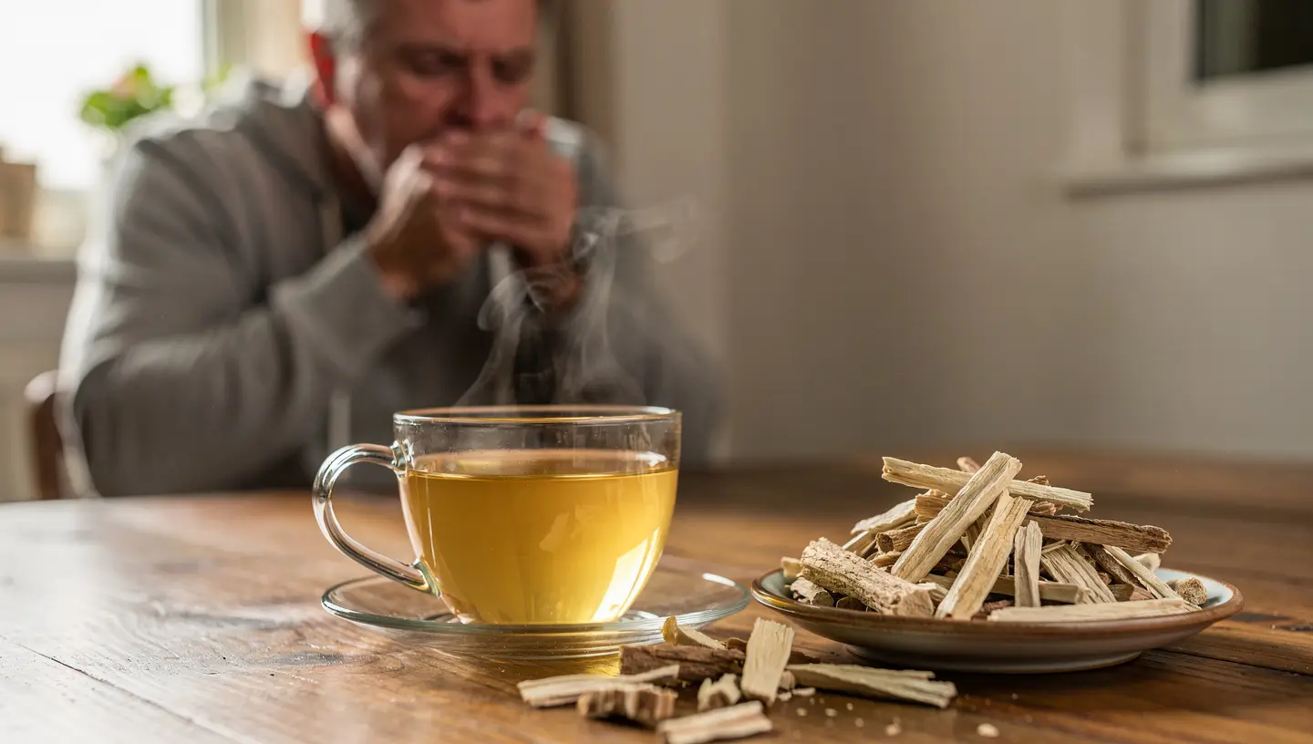 Čaj od sljeza za kašalj