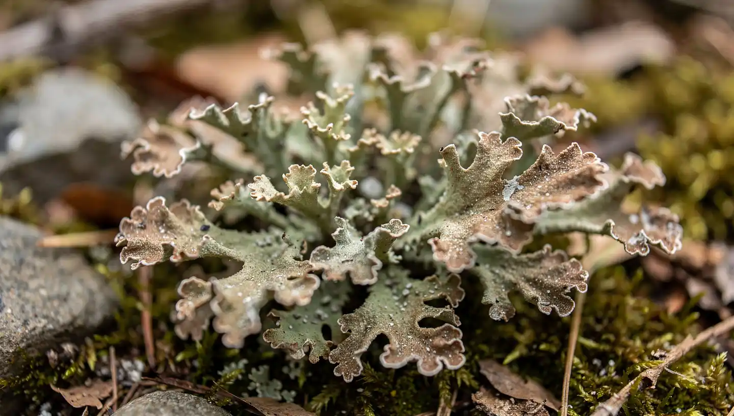 Islandski lišaj (lat. Cetraria islandica)