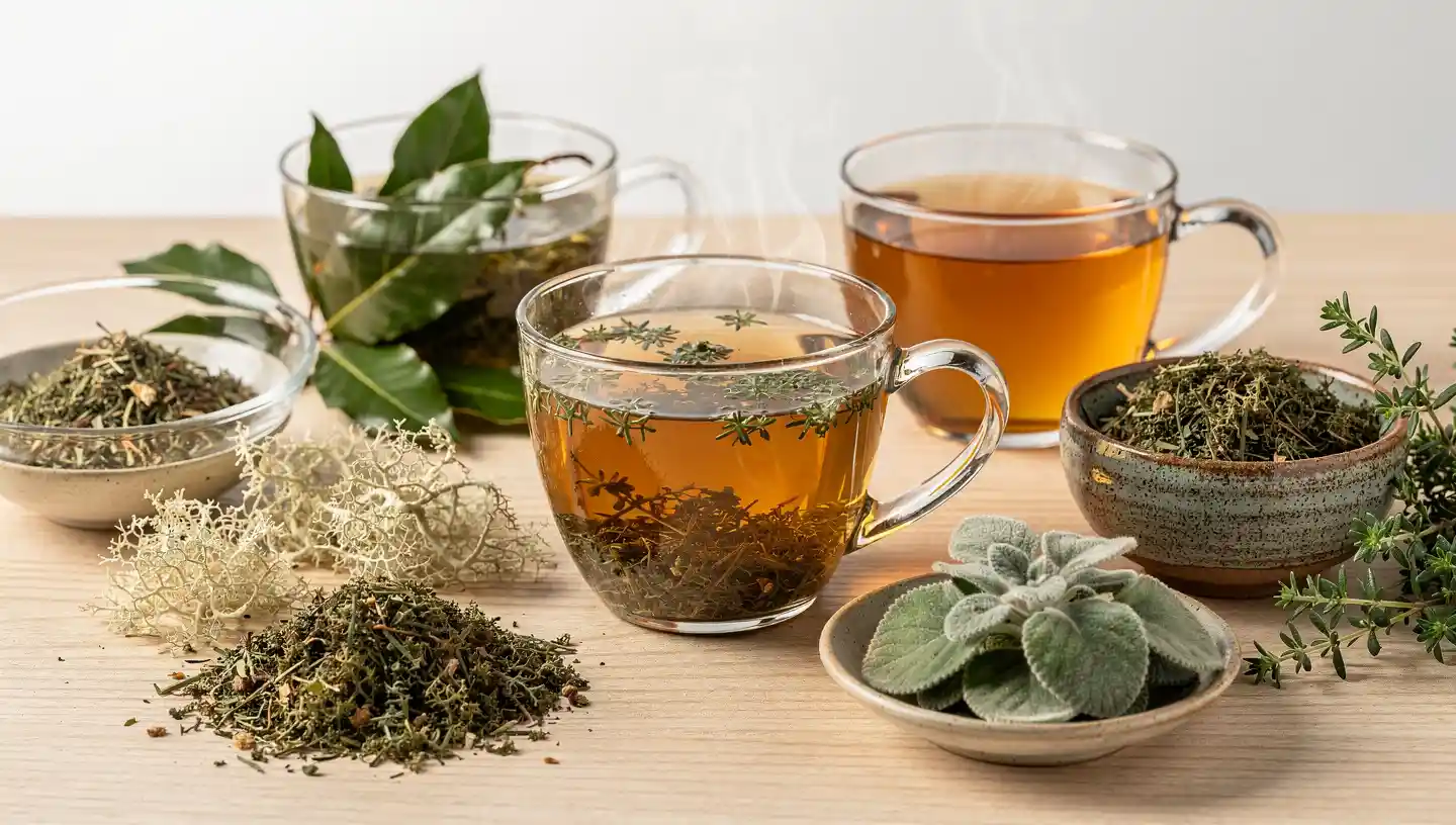 Mješavine čaja od islandskog lišaja