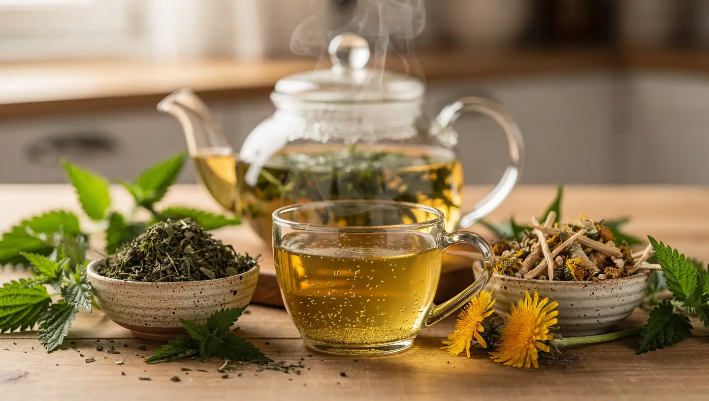 Čaj od koprive i maslačka za detoks i mršavljenje