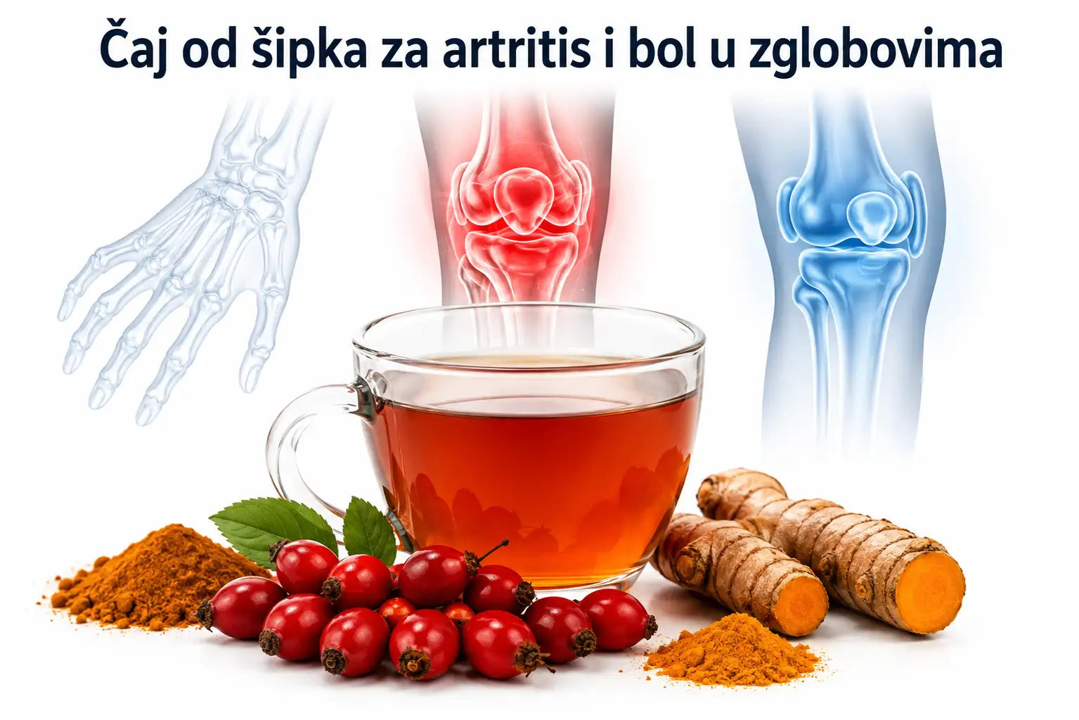 Čaj od šipka za artritis i bolove u zglobovima
